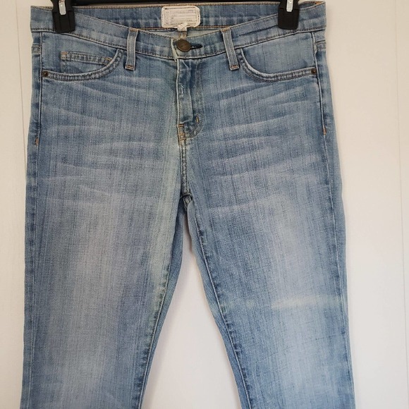 Current / Elliott The Stiletto Skinny Jeans womens 29 Blue Light Wash Stretch - Picture 2 of 8